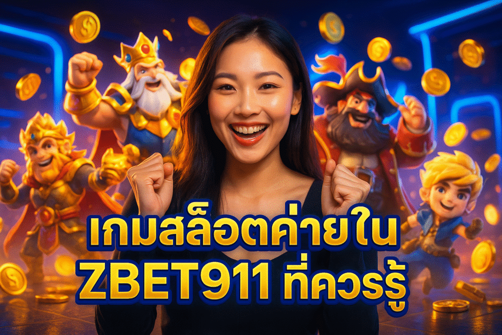 เกมสล็อตค่ายใน ZBET911 ที่ควรรู้