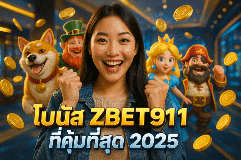 โบนัส ZBET911 ที่คุ้มที่สุด 2025