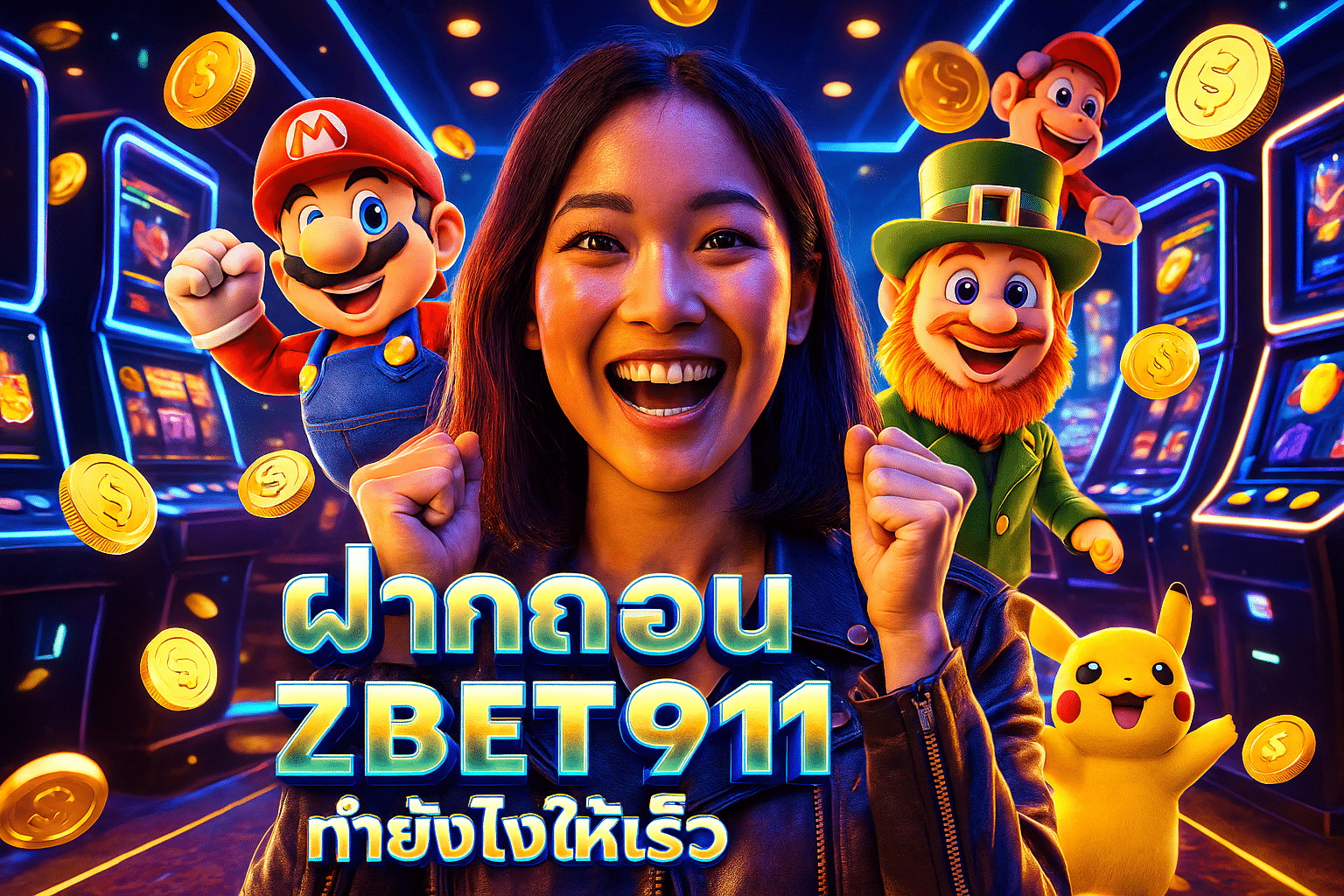 ฝากถอน ZBET911 ทำยังไงให้เร็ว
